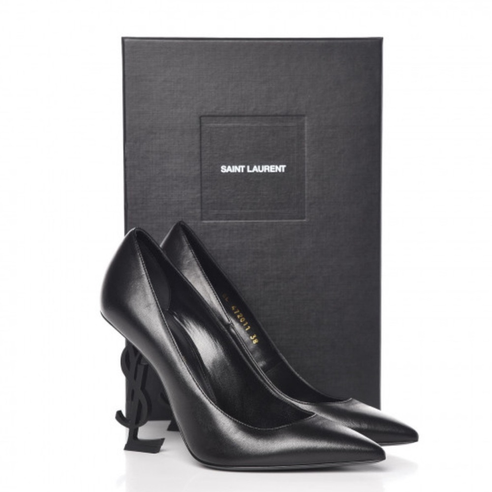 Saint Laurent Nero Opaco Pump (YSL)